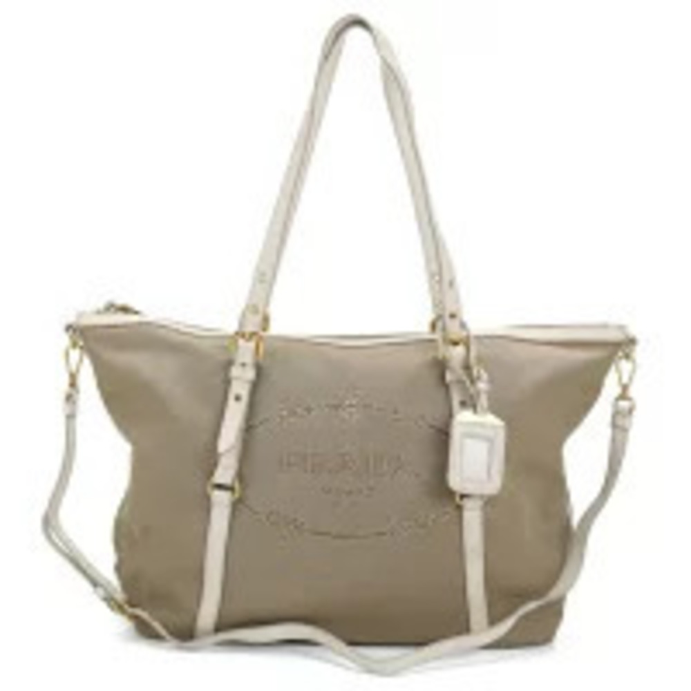 Prada Tote Bag Beige Cream Handbag
